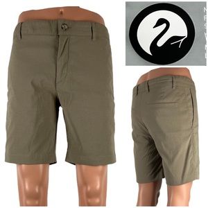Outlier Mens 31 Shorts Tan Swedish Fabric Two Way Stretch Made In Portugal EUC